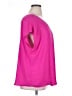 Torrid 100% Polyester Pink Short Sleeve Top Size 1X Plus (1) - photo 4