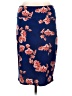 Lularoe Floral Blue Casual Skirt Size L - photo 2