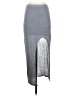 Helmut Lang Gray Casual Skirt Size P (petite) - photo 1