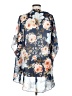 Emory Park 100% Polyester Blue Kimono Size M - photo 2