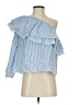 Zara Collection Blue Sleeveless Blouse Size XS - photo 1
