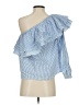 Zara Collection Blue Sleeveless Blouse Size XS - photo 2