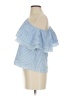 Zara Collection Blue Sleeveless Blouse Size XS - photo 5