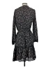 Signify 100% Polyester Floral Black Casual Dress Size S - photo 2
