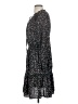 Signify 100% Polyester Floral Black Casual Dress Size S - photo 5