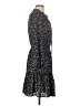Signify 100% Polyester Floral Black Casual Dress Size S - photo 4