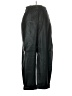 Zara Black Faux Leather Pants Size S - photo 1