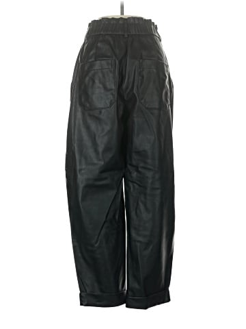 Zara Faux Leather Pants (view 2)