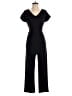 Shein Solid Black Jumpsuit Size 4 - photo 1