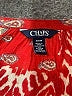 Chaps 100% Nylon Red 3/4 Sleeve Blouse Size M - photo 7