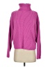Zara Solid Pink Turtleneck Sweater Size S - photo 1
