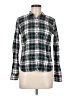 UNTUCKit Plaid Green Long Sleeve Button-Down Shirt Size 4 - photo 1