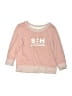 Rabbit Skins Pink White Sweatshirt Size 5 - photo 1