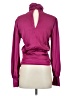 Sen Burgundy Long Sleeve Blouse Size Sm (1) - photo 2