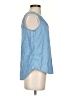 Old Navy Blue Sleeveless Blouse Size 3 - photo 4
