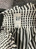 Gap 100% Cotton Black 3/4 Sleeve Blouse Size S - photo 4