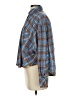 BDG Plaid Blue Long Sleeve Button-Down Shirt Size XXS - photo 5
