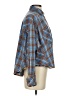 BDG Plaid Blue Long Sleeve Button-Down Shirt Size XXS - photo 4