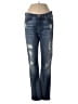 7 For All Mankind Hearts Blue Jeans Size 28 waist - photo 1