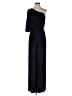 BCBGMAXAZRIA 100% Polyester Solid Black Jumpsuit Size 4 - photo 1