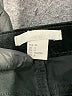 H&M Solid Black Denim Skirt Size 4 - photo 4