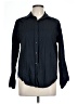 Everlane Solid Black Long Sleeve Button-Down Shirt Size 10 - photo 1