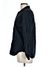 Everlane Solid Black Long Sleeve Button-Down Shirt Size 10 - photo 5