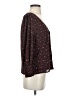 Madewell 100% Polyester Black 3/4 Sleeve Blouse Size 4 - photo 4