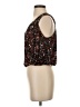 BCBGeneration Floral Black Sleeveless Blouse Size XS - photo 5