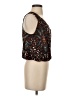 BCBGeneration Floral Black Sleeveless Blouse Size XS - photo 4