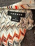 Trouve 100% Polyester Graphic Silver Casual Dress Size XS - photo 7