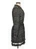 A.L.C. Stripes Gray Casual Dress Size 4 - photo 4
