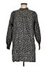 Zara Animal Print Gray Casual Dress Size M - photo 1