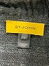 St. John Chevron-herringbone Gray Blazer Size S - photo 6