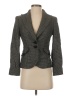 Classiques Entier 100% Wool Houndstooth Gray Wool Blazer Size 2 (petite) - photo 1