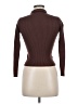 Shein 100% Viscose Brown Turtleneck Sweater Size 6 - photo 2