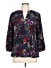 Calessa Paisley Blue 3/4 Sleeve Blouse Size L - photo 1