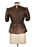 TCEC 100% Polyester Brown 3/4 Sleeve Blouse Size L - photo 2
