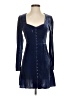 Intermix Blue Casual Dress Size 0 - photo 1