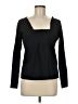 Max Studio Black Long Sleeve Top Size M - photo 1