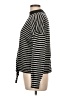 Ann Taylor LOFT Stripes Black Pullover Sweater Size L - photo 5