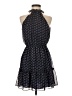 Likely 100% Polyester Polka Dots Blue Cocktail Dress Size 0 - photo 1