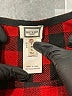 Mo:Vint 100% Acrylic Plaid Red Poncho Size XS - photo 7