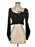 Shein Black Long Sleeve Blouse Size XS - photo 1
