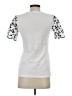 Ann Taylor 100% Polyester White Short Sleeve Top Size XS - photo 2