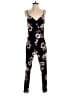 1.State Floral Black Jumpsuit Size XS - photo 1