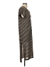 Assorted Brands Stripes Brown Casual Dress Size S - photo 4