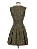 Eight Sixty Animal Print Gold Cocktail Dress Size S - photo 2