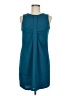 Assorted Brands 100% Polyester Solid Teal Casual Dress Size M - photo 1