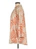 CAbi 100% Polyester Animal Print Orange 3/4 Sleeve Blouse Size M - photo 5